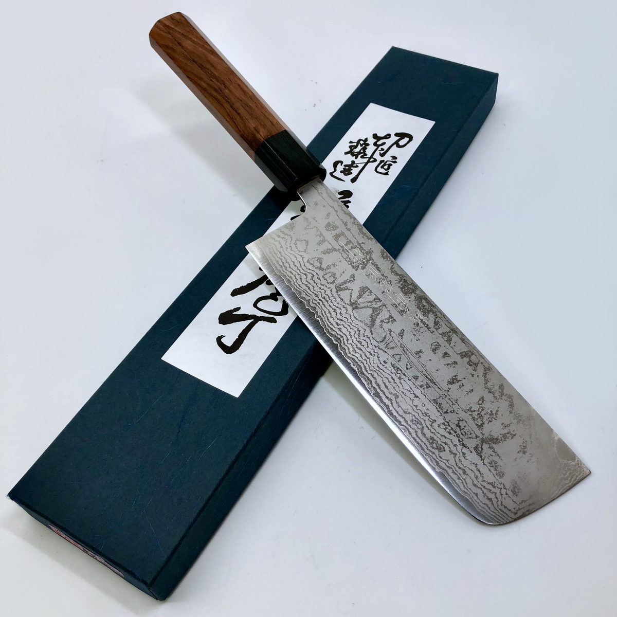 雪月花+菜切+寿檀八角柄付++箱